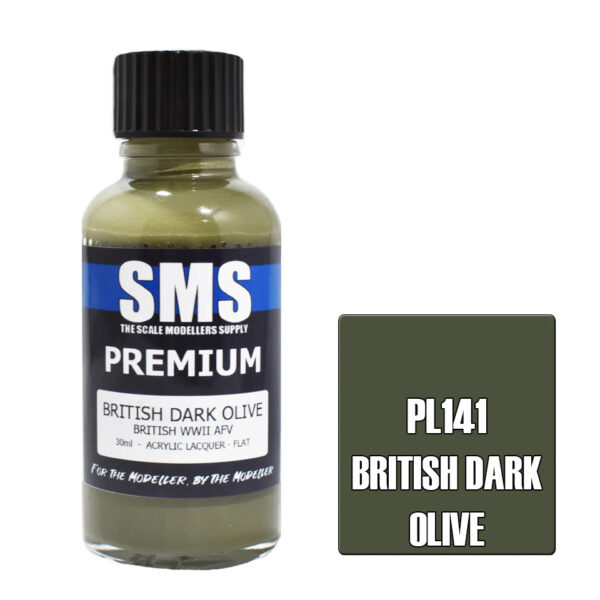 SMS Airbrush Ready 30ml - Premium British Dark Olive