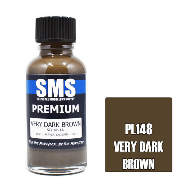 SMS Airbrush Ready 30ml - Premium Very Dark Brown