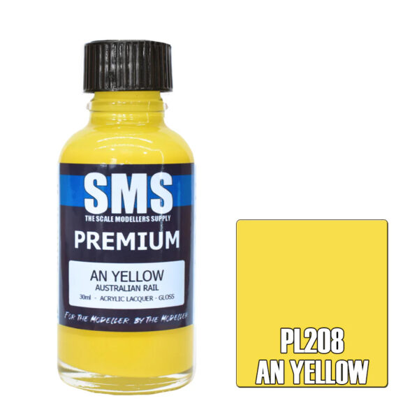 SMS Airbrush Ready 30ml - Premium Blue Angels Yellow