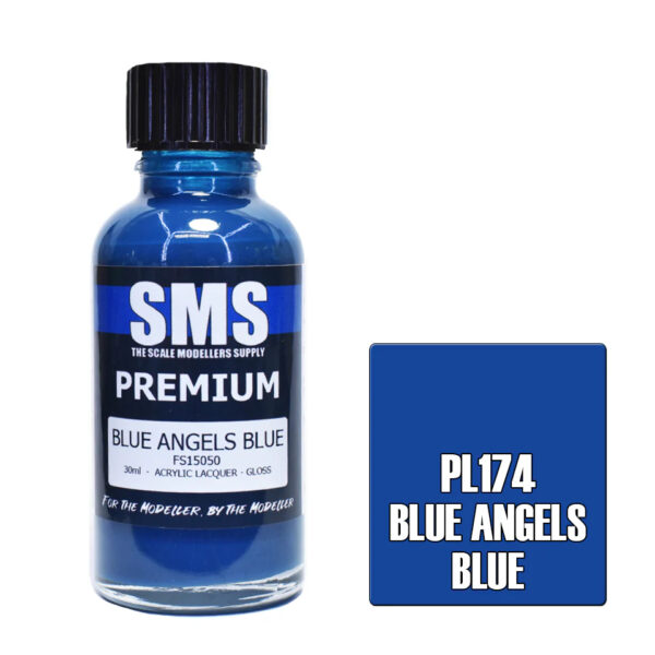 SMS Airbrush Ready 30ml - Premium Blue Angels Blue