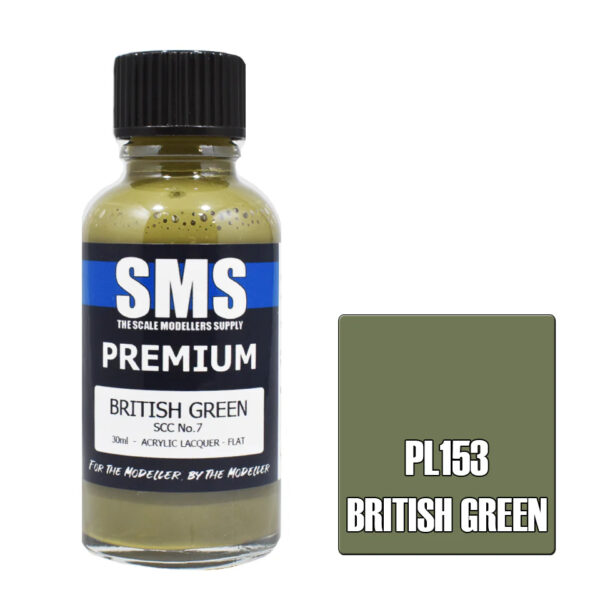 SMS Airbrush Ready 30ml - Premium British Green