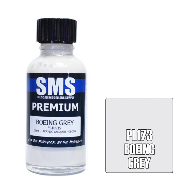 SMS Airbrush Ready 30ml - Premium Boeing Grey