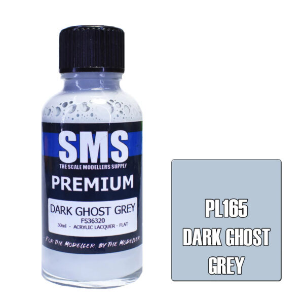 SMS Airbrush Ready 30ml - Premium Dark Ghost Grey