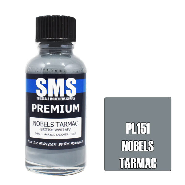 SMS Airbrush Ready 30ml - Premium Nobels Tarmac British WWII AFV
