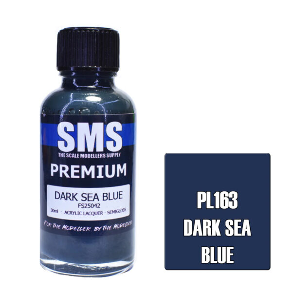 SMS Airbrush Ready 30ml - Premium Dark Sea Blue