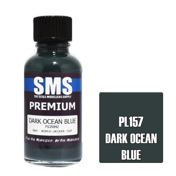 SMS Airbrush Ready 30ml - Premium Dark Ocean Blue