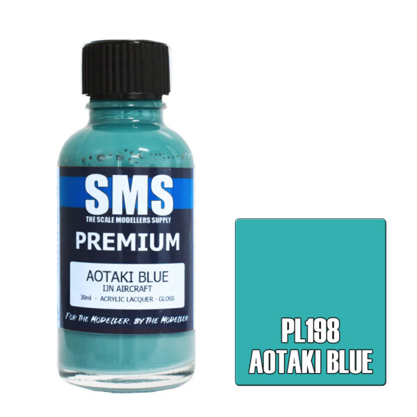 SMS Airbrush Ready 30ml - Premium Aotaki Blue
