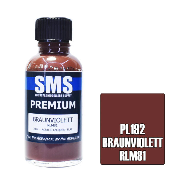 SMS Airbrush Ready 30ml - Premium Braunviolett