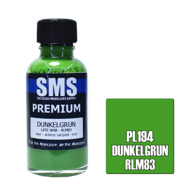 SMS Airbrush Ready 30ml - Premium Dunkelgrun