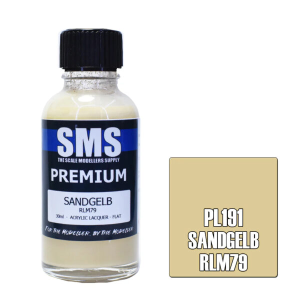 SMS Airbrush Ready 30ml - Premium Sandgelb