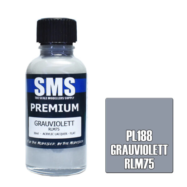 SMS Airbrush Ready 30ml - Premium Grauviolett
