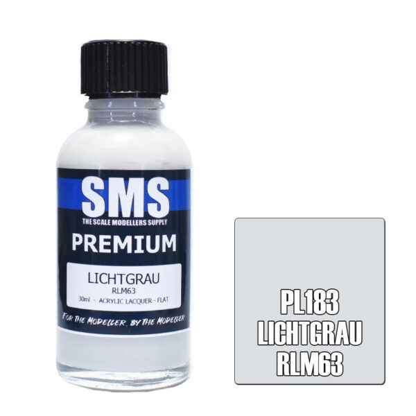 SMS Airbrush Ready 30ml - Premium Lichtgrau