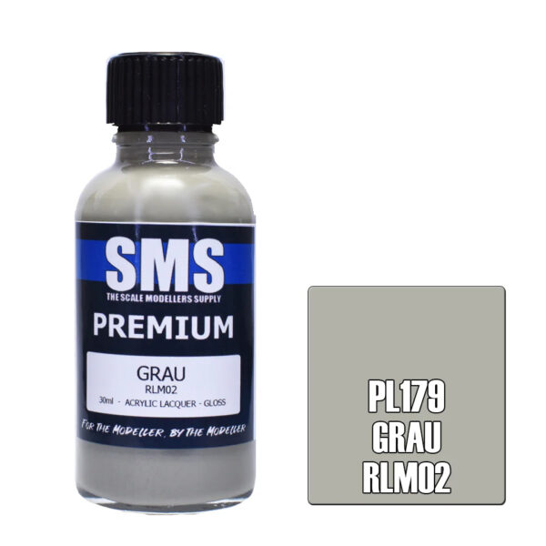 SMS Airbrush Ready 30ml - Premium Grau