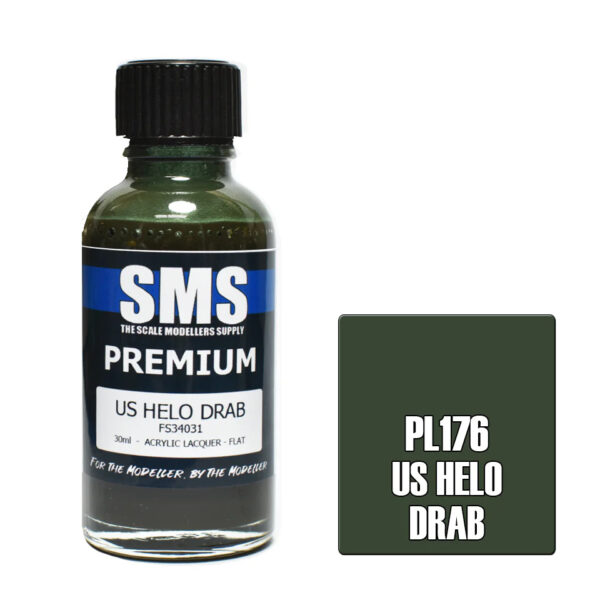 SMS Airbrush Ready 30ml - Premium US Helo Drab