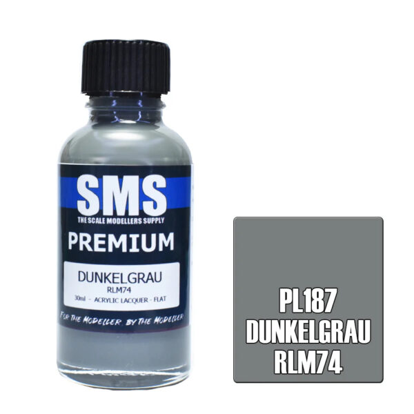SMS Airbrush Ready 30ml - Premium Dunkelgrau