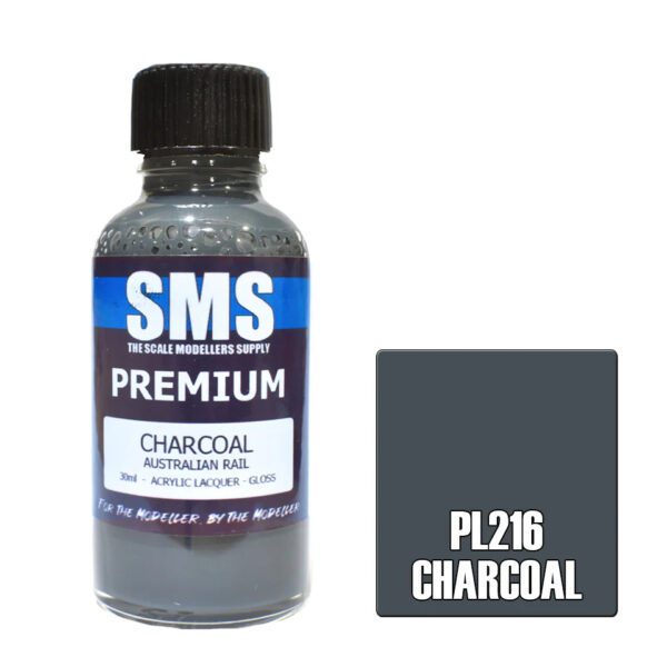 SMS Airbrush Ready 30ml - Premium Charcoal