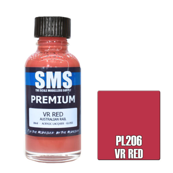 SMS Airbrush Ready 30ml - Premium VR Red