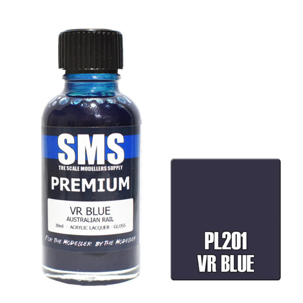SMS Airbrush Ready 30ml - Premium VR Blue