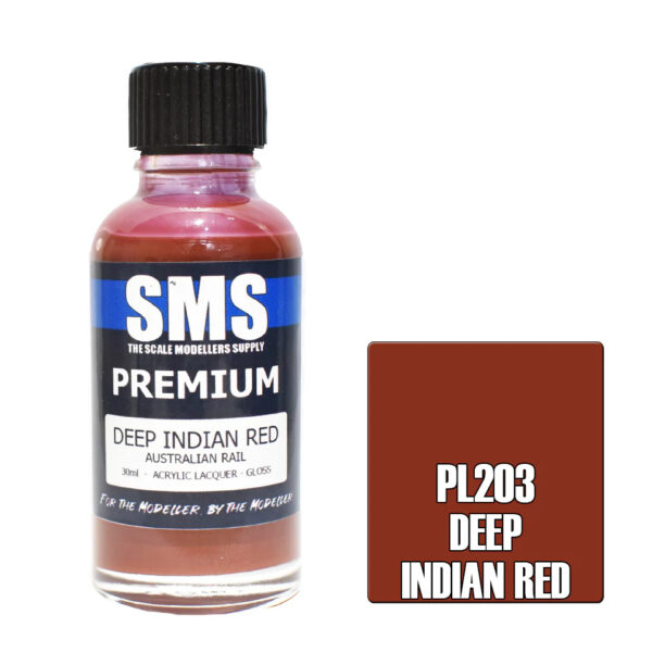 SMS Airbrush Ready 30ml - Premium Deep Indian Red