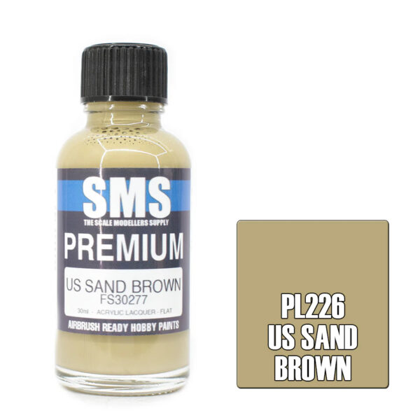 SMS Airbrush Ready 30ml - Premium US Sand Brown