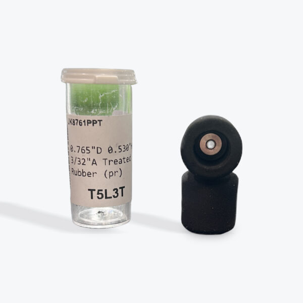 0.765"D 0.530"H 3/32"A Treated Rubber JK T5L3T
