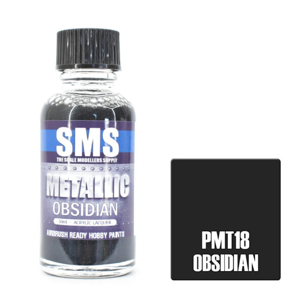 SMS Airbrush Ready 30ml - Metallic Obsidian