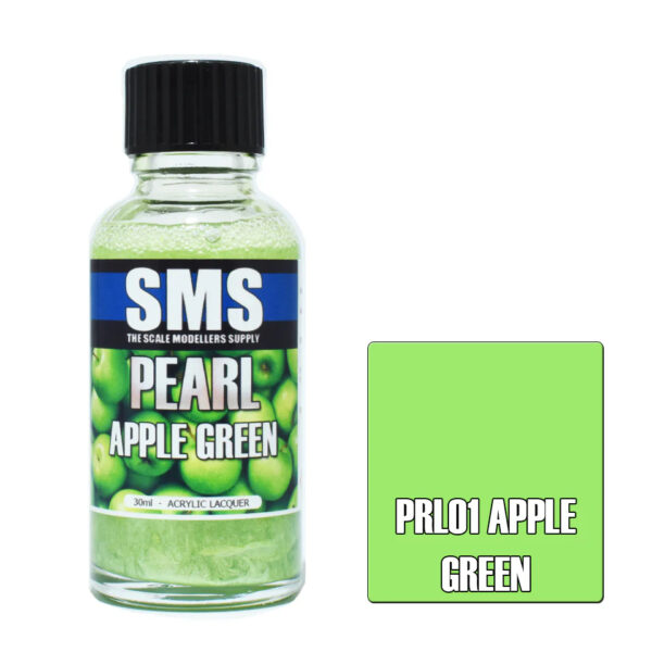 SMS Airbrush Ready 30ml - Pearl Apple Green