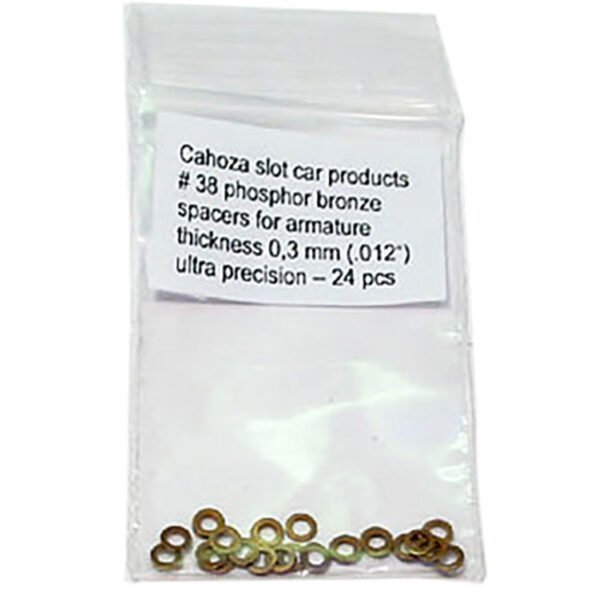 Cahoza .012 Bronze Armature Spacers (1pcs)