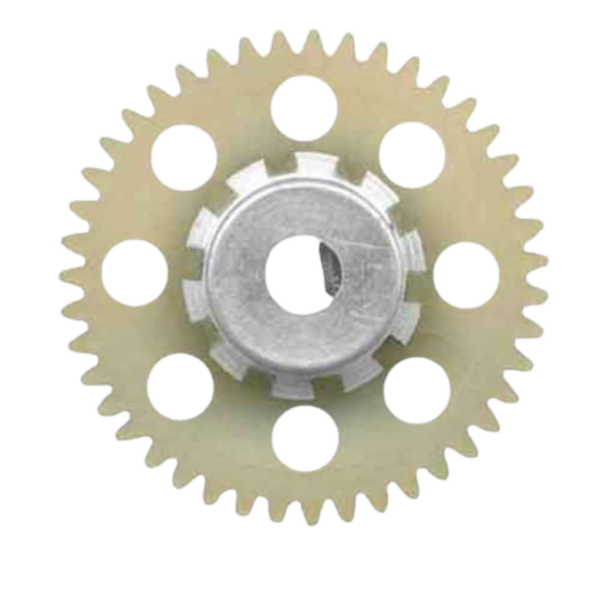 Koford 43T 72P 3/32 Drilled Red Dot Gear