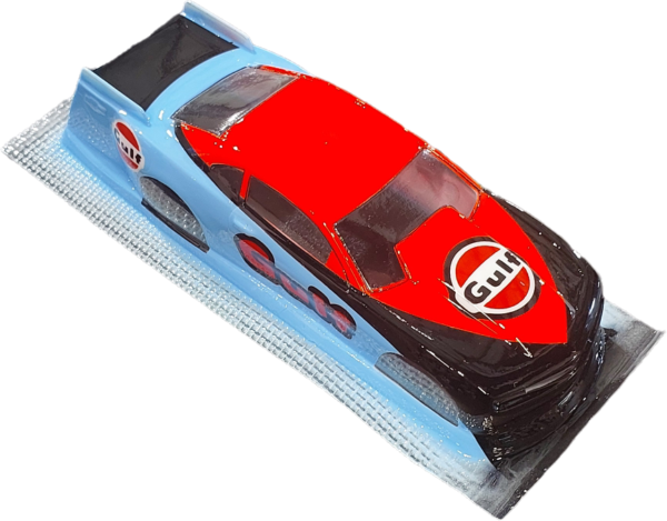 Camaro Drag ABCD Clear Body .010