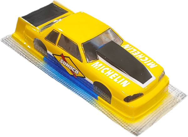 Mustang Drag ABCD Clear Body .010